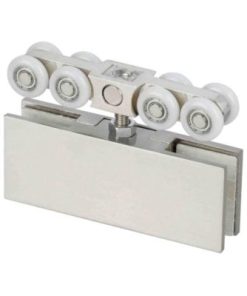 Bộ Lùa Ray U Nhôm Cho Cửa Kính Cường Lực